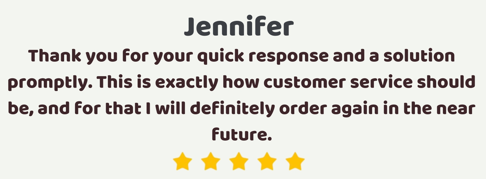 image of customer review