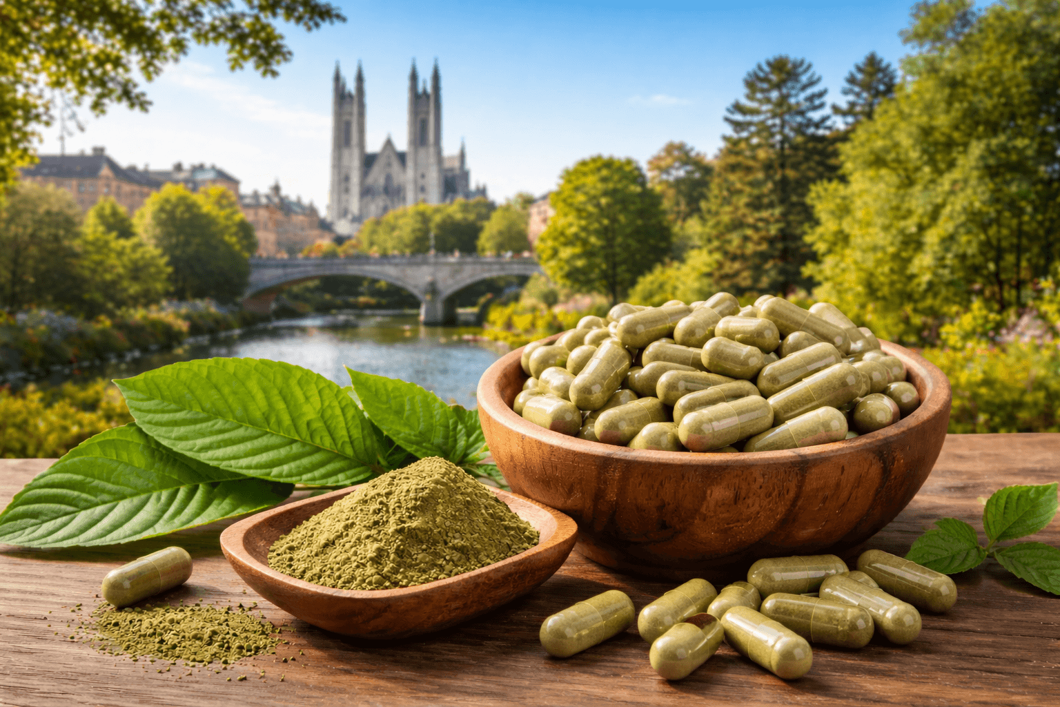 Kratom and Guelph's serene beauty