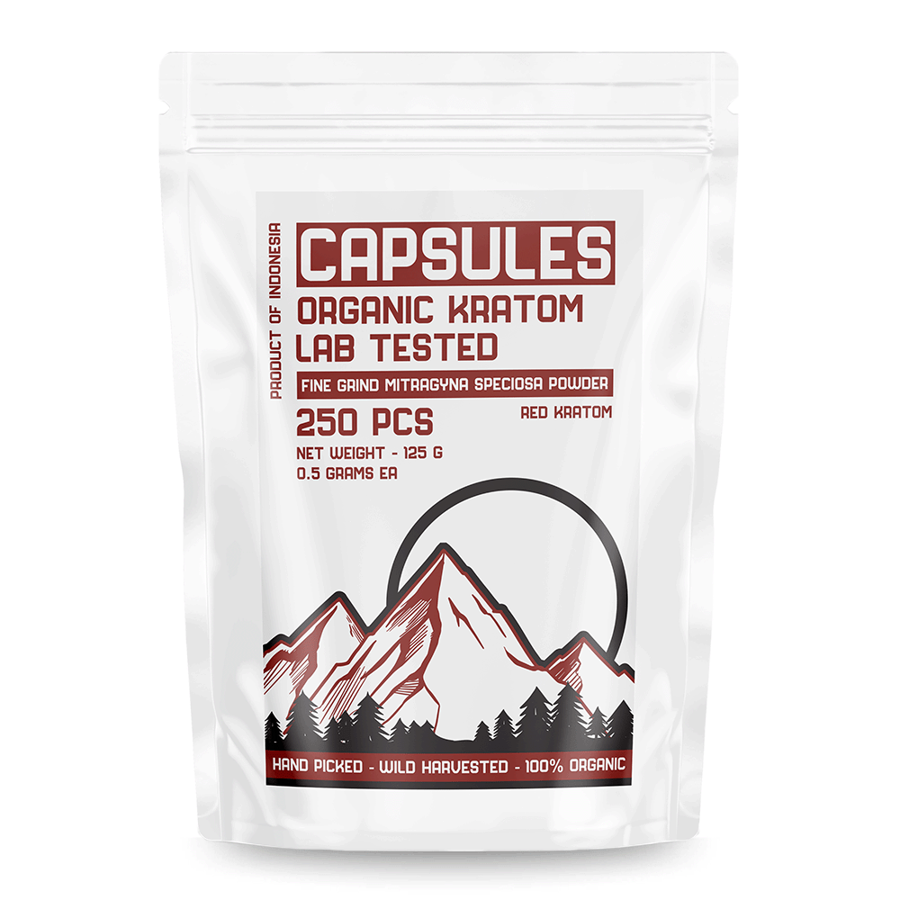 Red Kratom Capsules