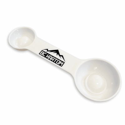 BC Kratom measuring spoon for accurate kratom dosing
