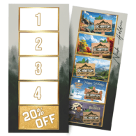 Sticker Collection Loyalty Card