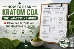 kratom COA canada