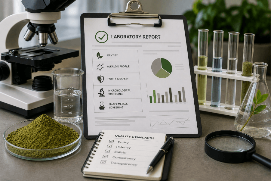 Bali Kratom Lab Testing & Quality Standards