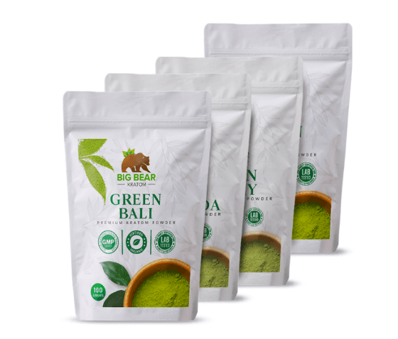 1kg kratom variety pack contents